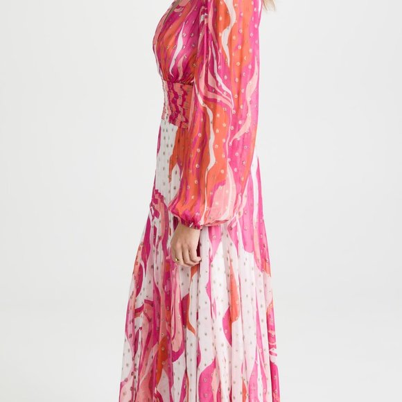 ROCOCO SAND Emily Eye Boota Georgette Dress - Picture 3 of 5